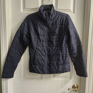 The North Face Women’s Insulated Jacket — Navy Blue — Hip Length Womens S/P